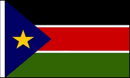 South Sudan Table Flags